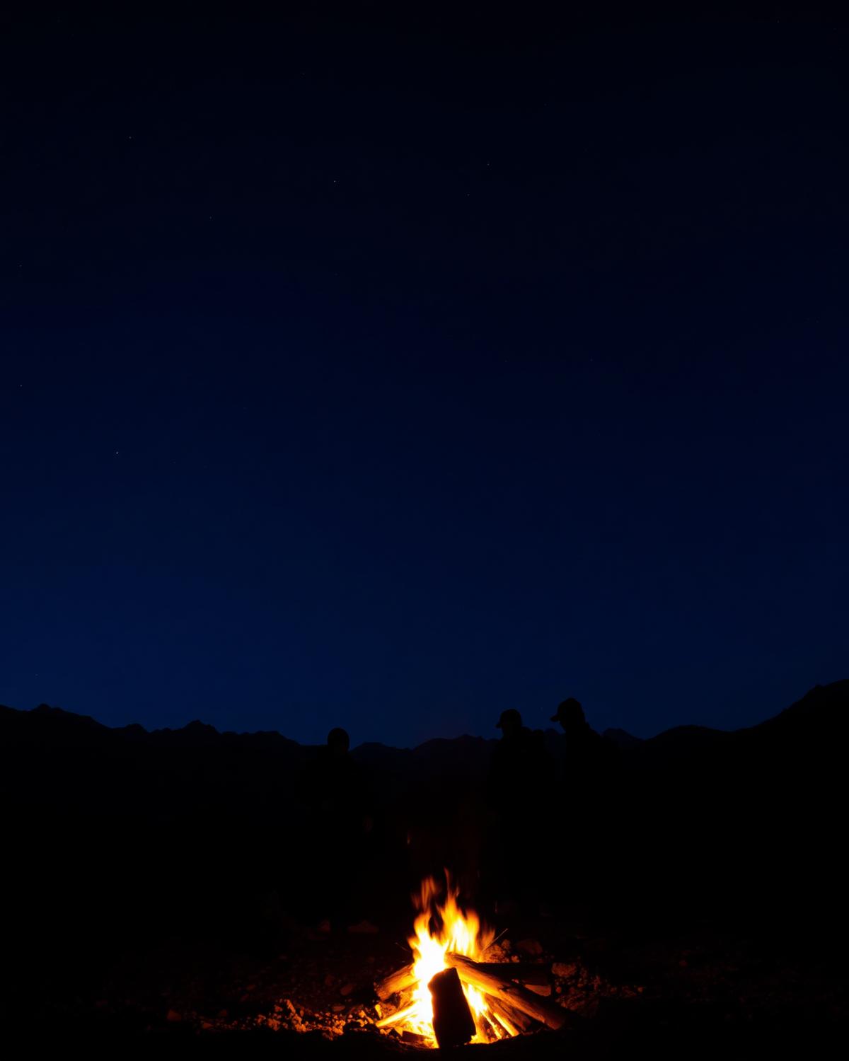Campfire · high camp