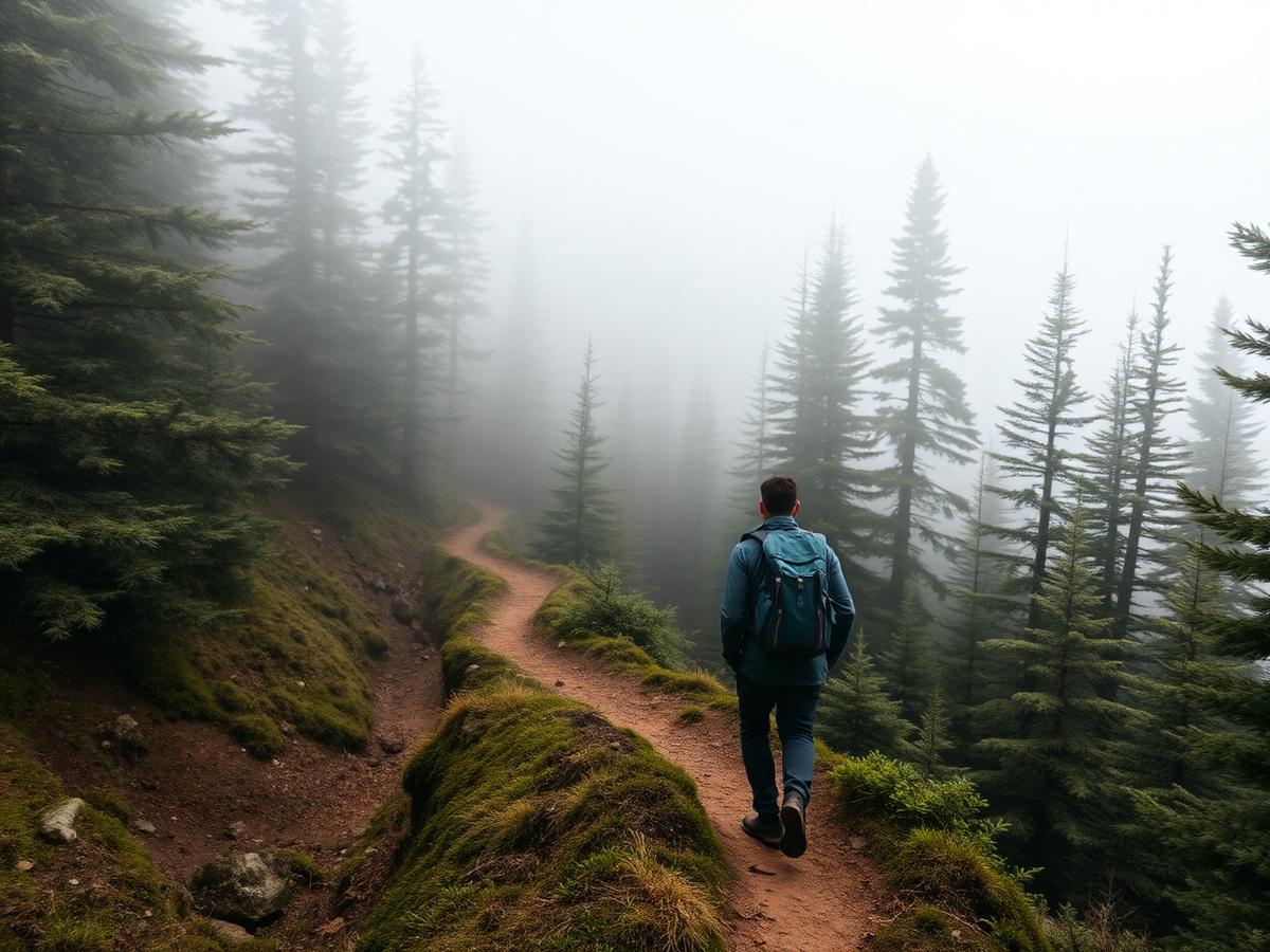 Pine trail · Himachal